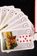 Lenormand. Предсказательные карты мадемуазель Ленорман с инструкцией (36 карт, красная)